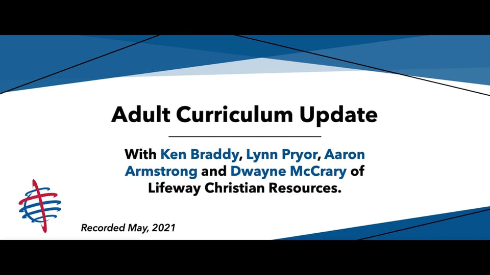 Adult Curriculum Update