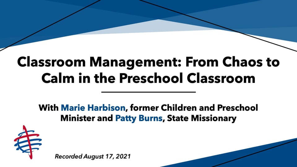 Classroom Management from Chaos to Calm Webinar